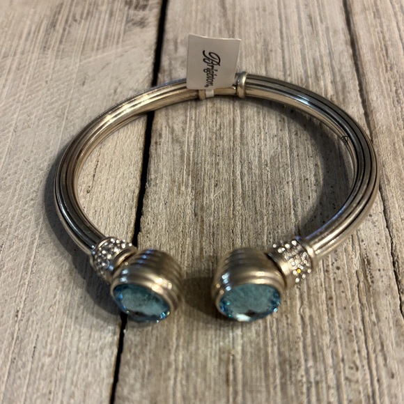 New Brighton Silver Bracelet with Aqua stone - Picture 4 of 4